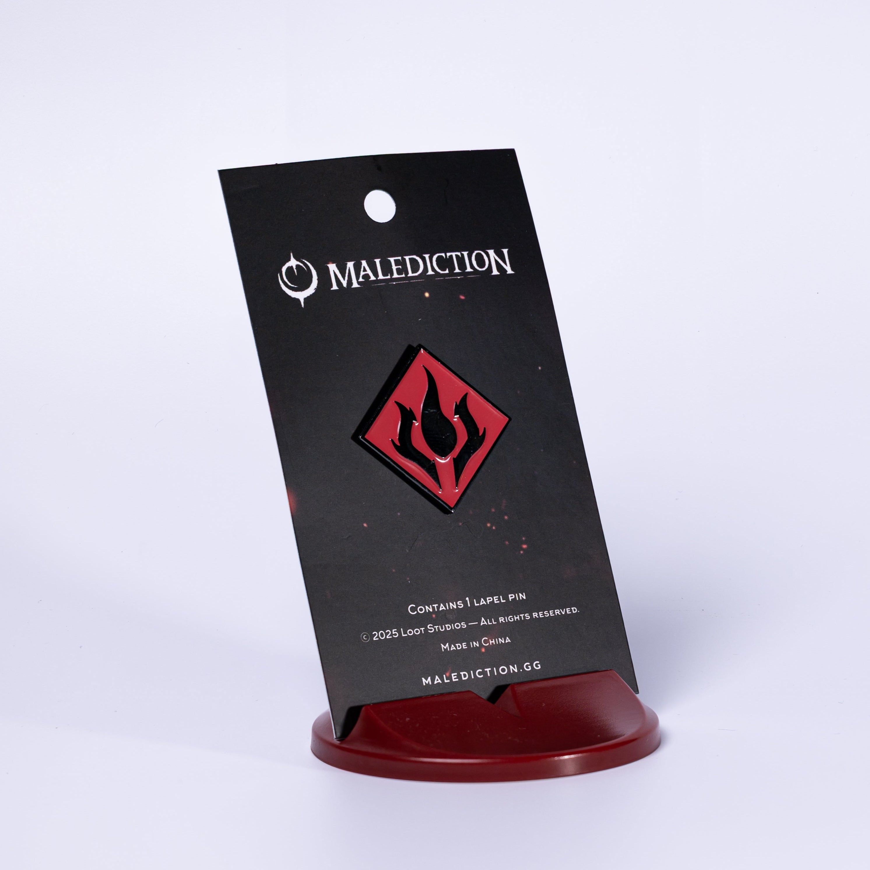 Primal Blood Pin