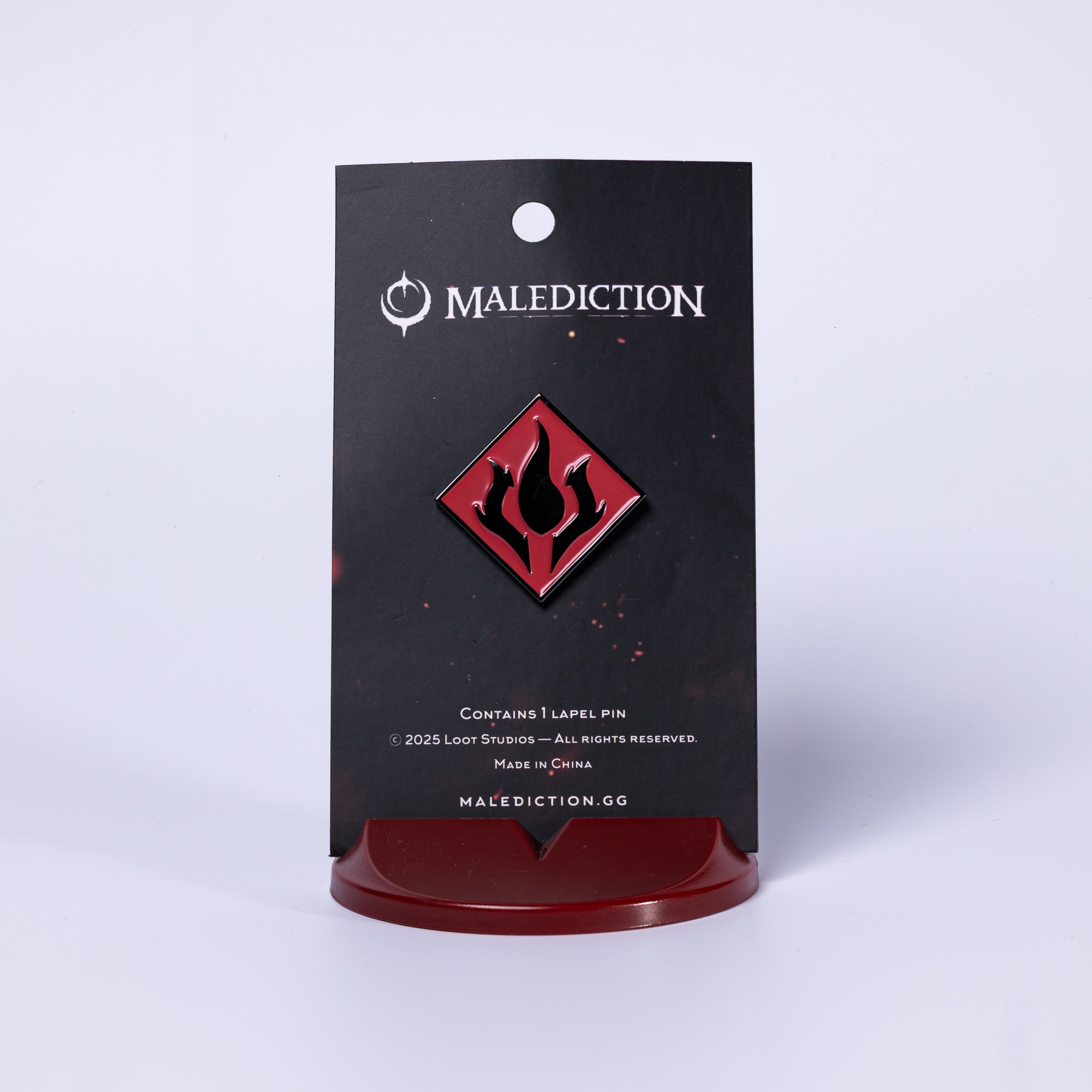 Primal Blood Pin