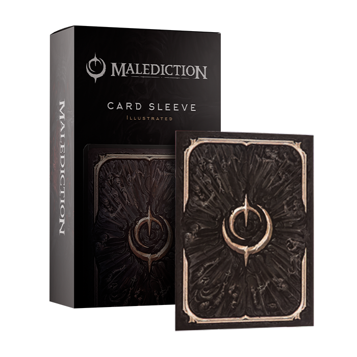 card sleeve art Malediction Full Art Sleeve