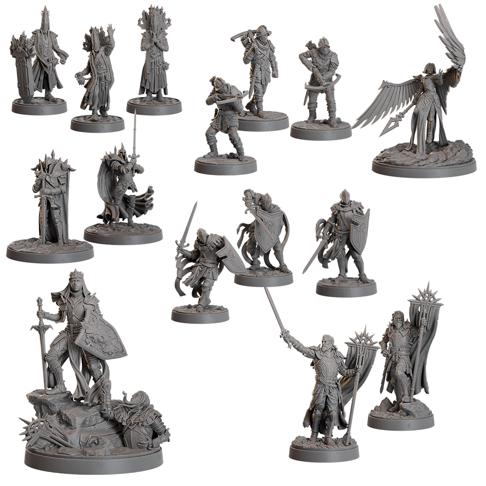 Miniature Pack - Sigrith (16 total sculpts)