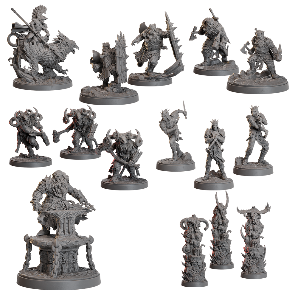 Miniature Pack - Auric (15 total sculpts)