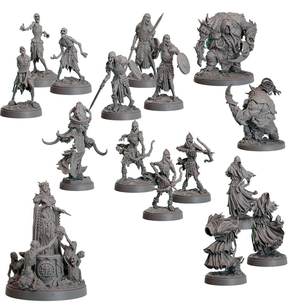 Miniature Pack - Morrida (16 total sculpts)
