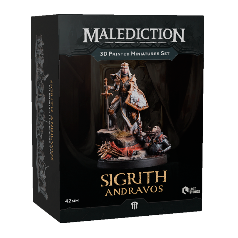 Miniature Pack - Sigrith (16 total sculpts)